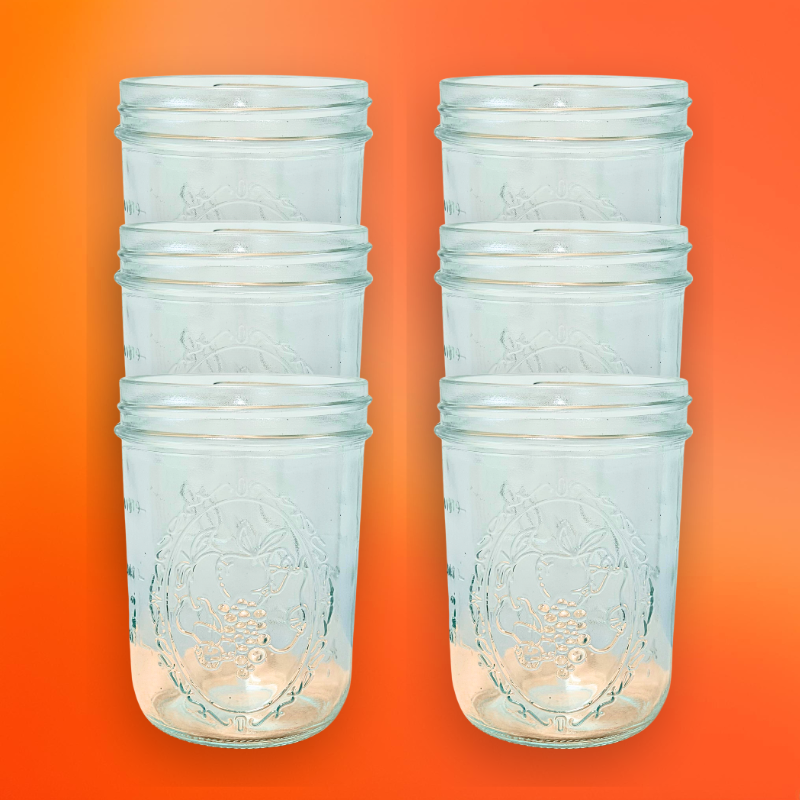 FoodVault™ Glass Mason Jars