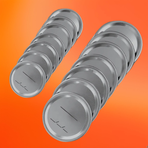 FoodVault™ Sealable Metal Jar Lids